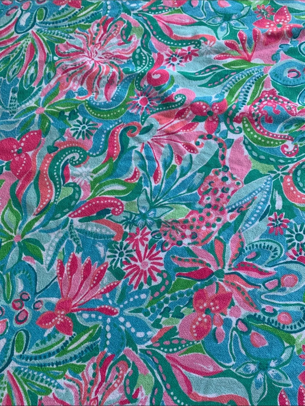 Lilly Pulitzer huge floral beach towel